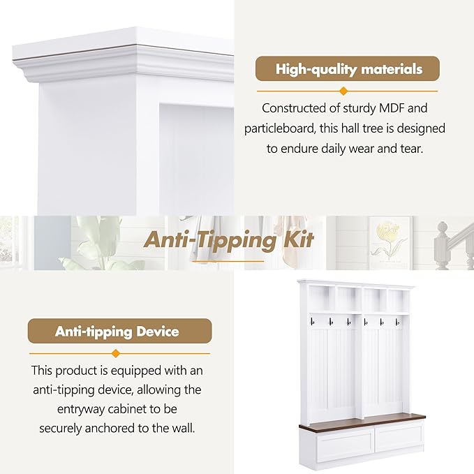 White/Coat Rack