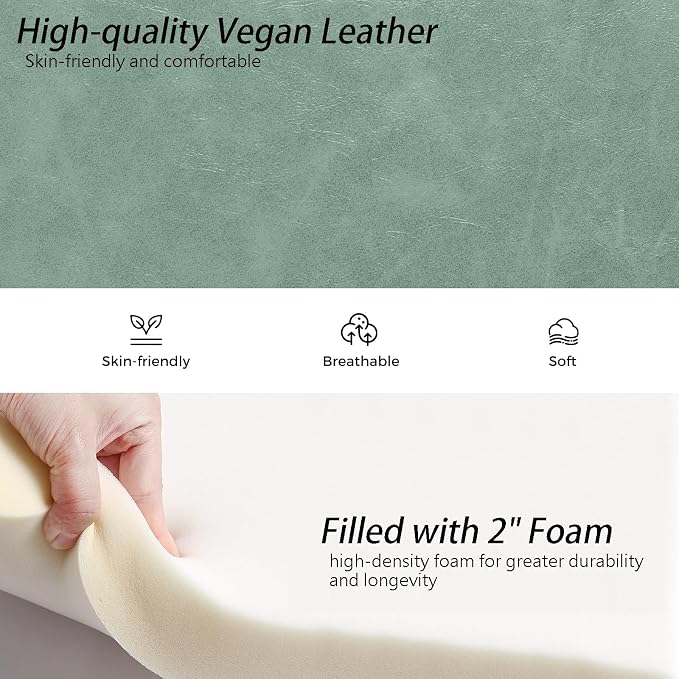 Vegan Leather-sage