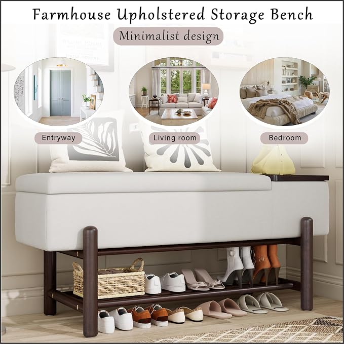 Flip-top Storage: Espresso