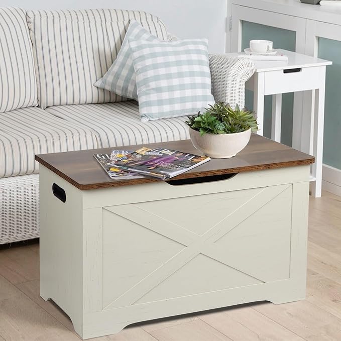 Brown + Rustic White