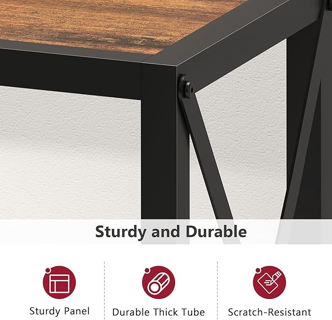 Rustic Brown & Black