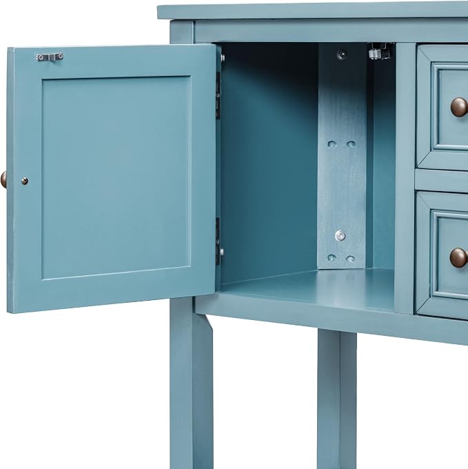 Dark Blue-4 Drawers