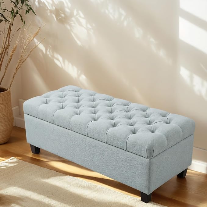 Storage Bench-light Blue