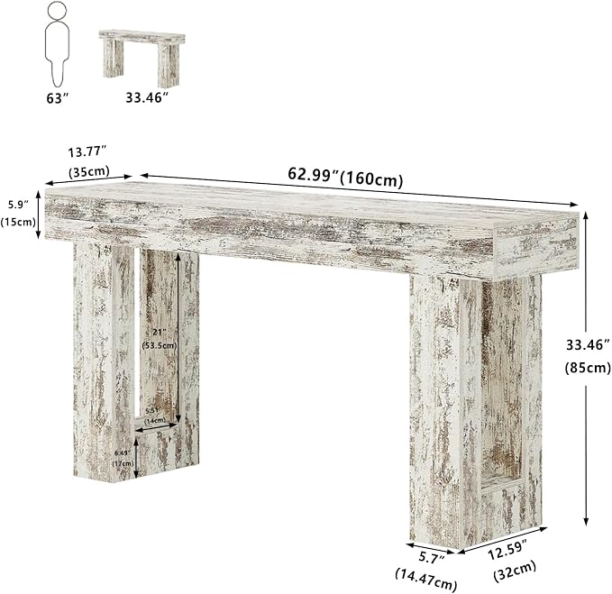 Distressed White