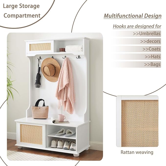 Rattan +White
