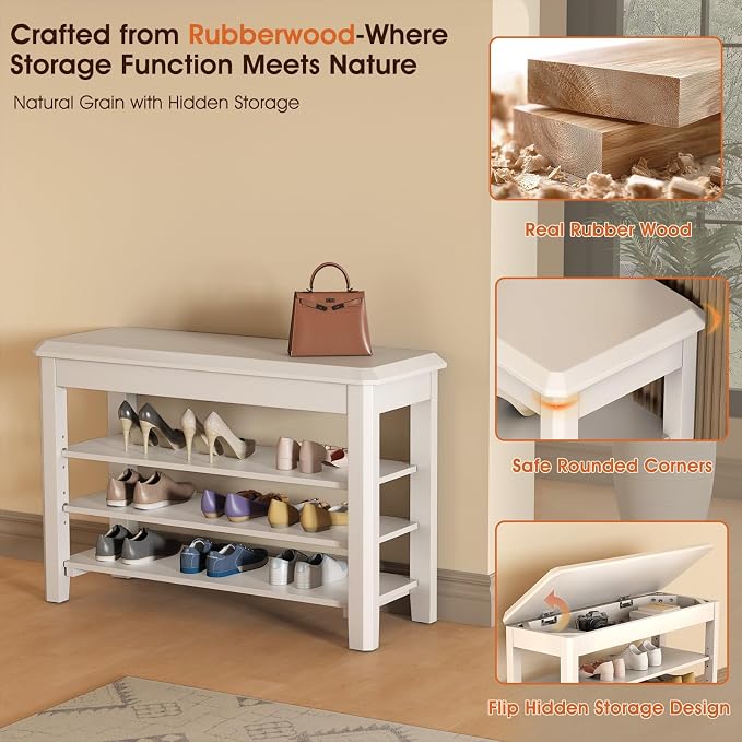 White-3 Tier(wood)
