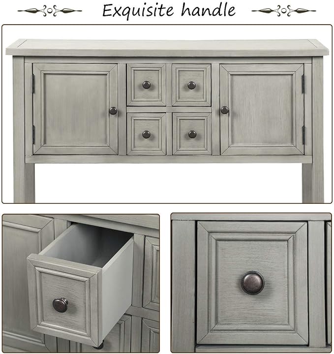 Antique Gray + Wood