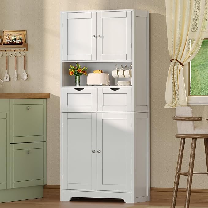 White-4 Shelves