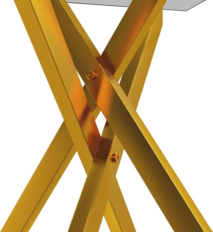 Square Top & Gold Base