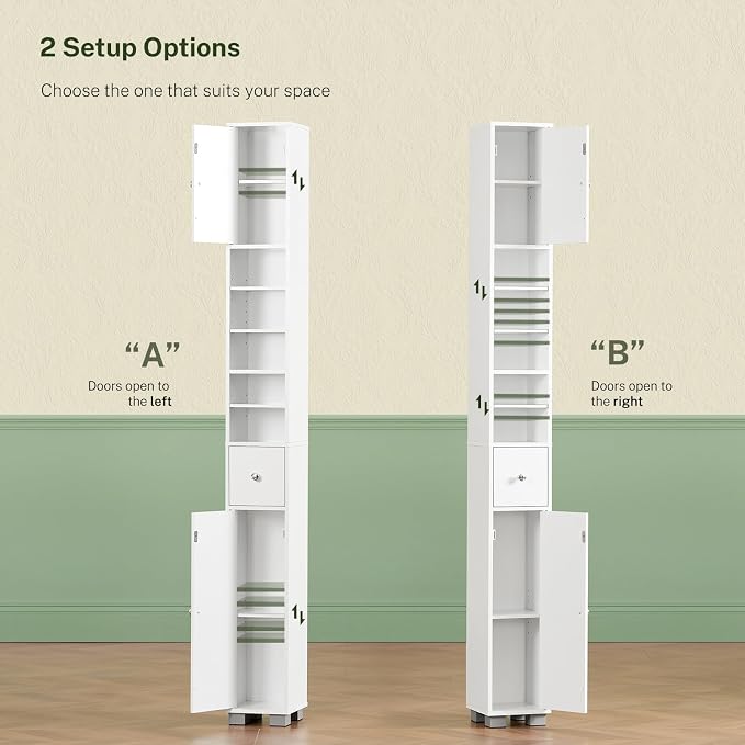 White-5 Shelves