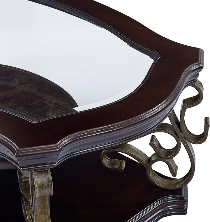 Coffee Table, Dark Brown