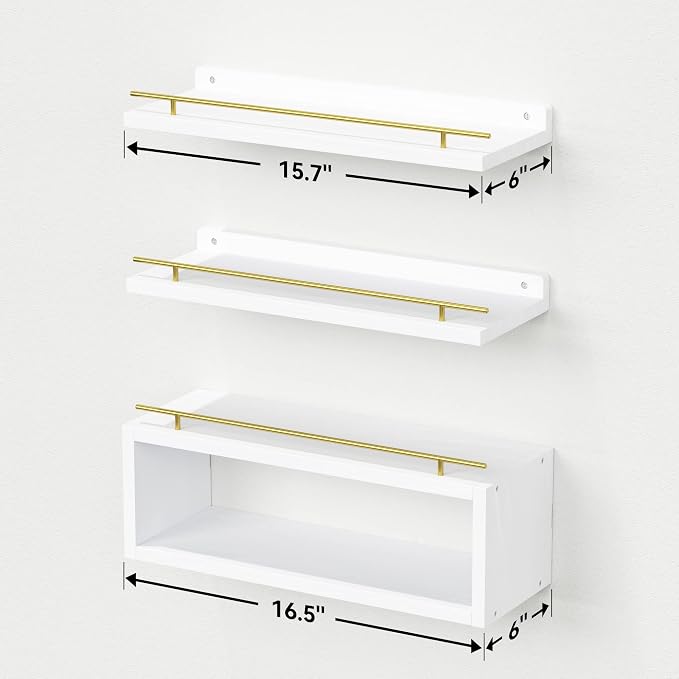 Gold & White