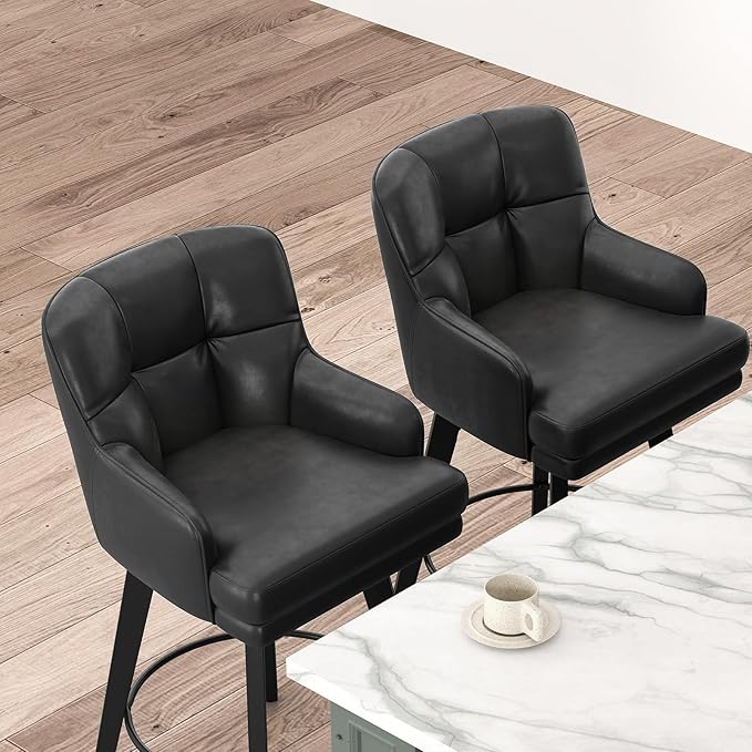 Black- Faux Leather