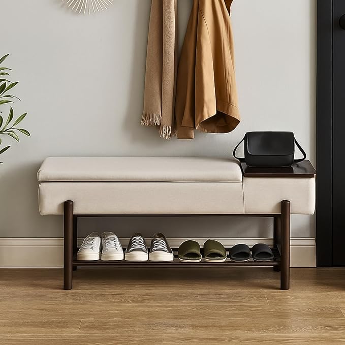 Flip-top Storage: Espresso