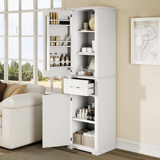 White/One Drawer