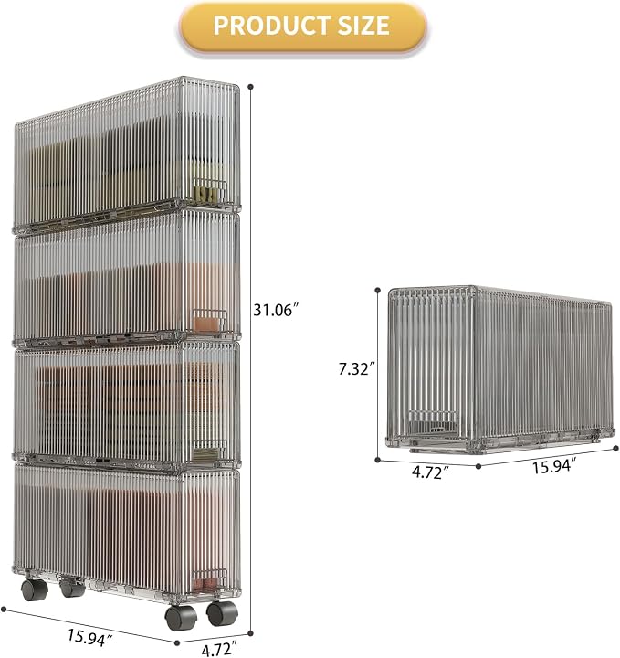 Clear Grey-4Pack