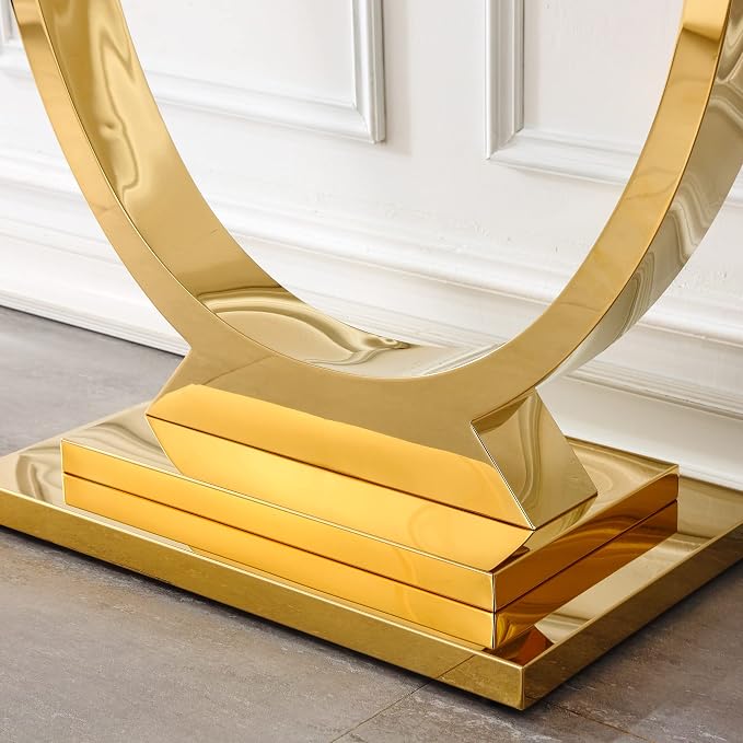 White & Gold - Console Table