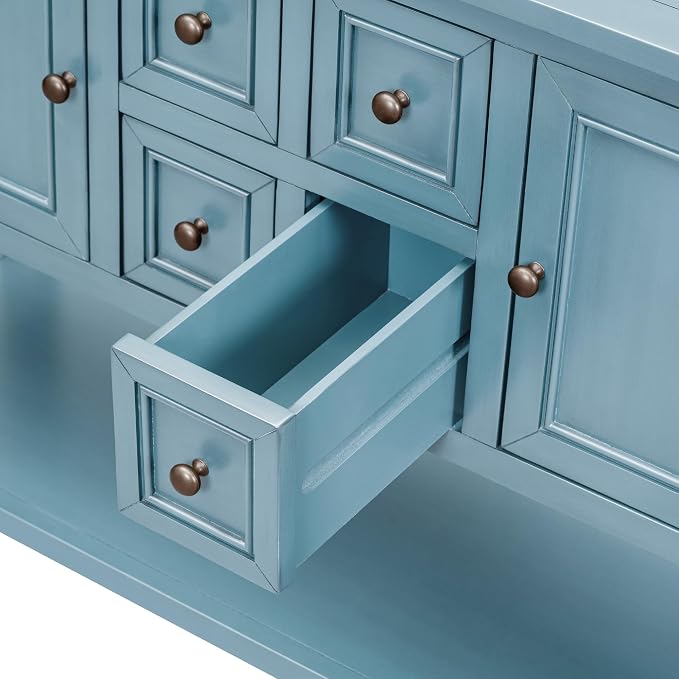 Dark Blue-4 Drawers