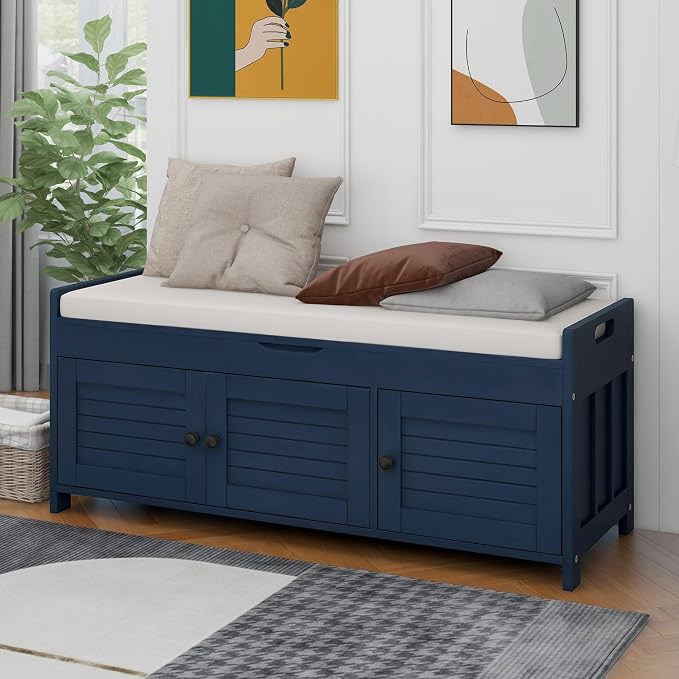 Antique Navy(shutter Doors)