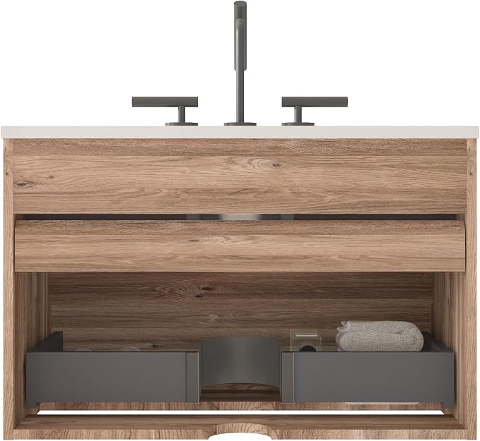 Rough Oak / 3 Holes