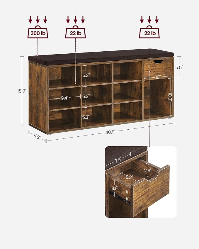 Rustic Brown + Chestnut Brown
