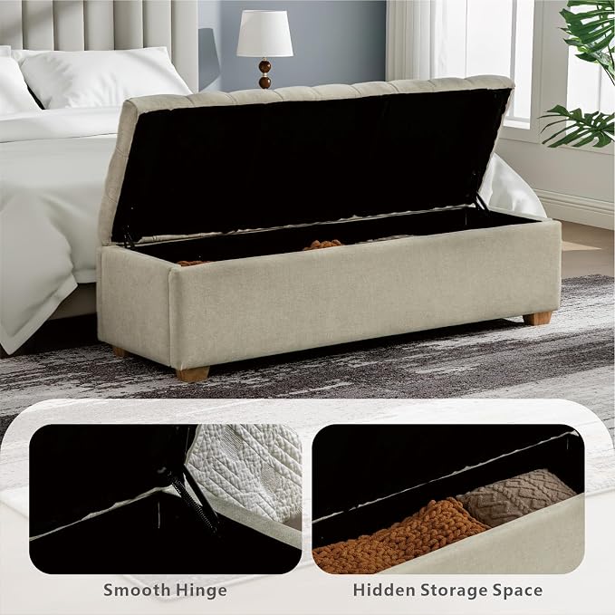 Storage Bench-beige