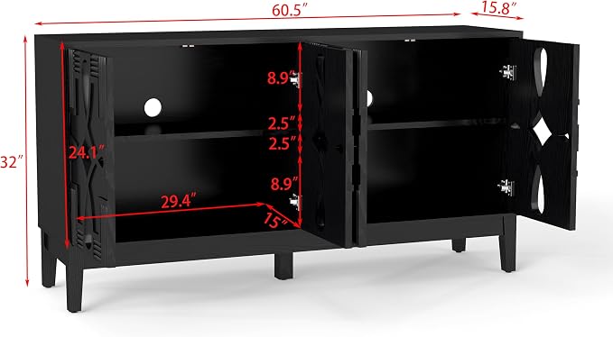 60.5''+style A+black