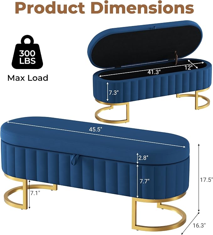 Navy Blue/Velvet