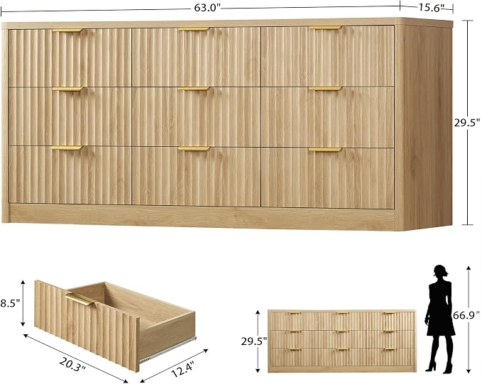 A-natural, 9 Drawers