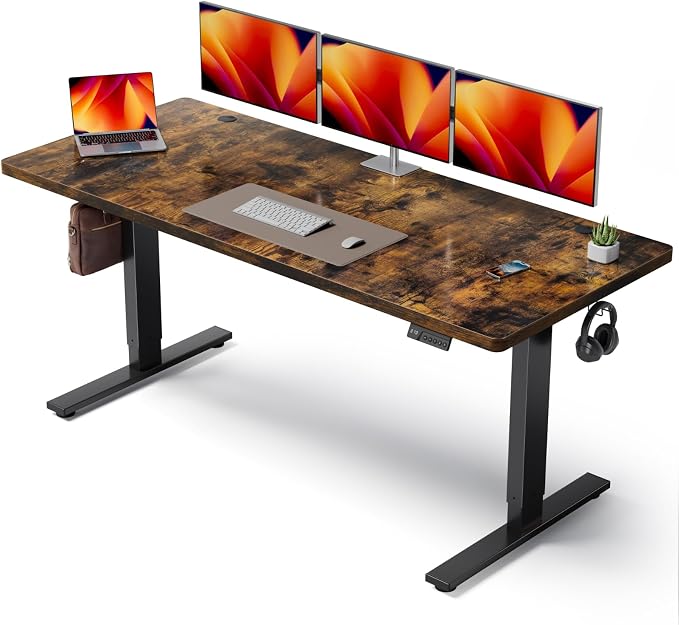 Rustic Brown Top / Black Frame