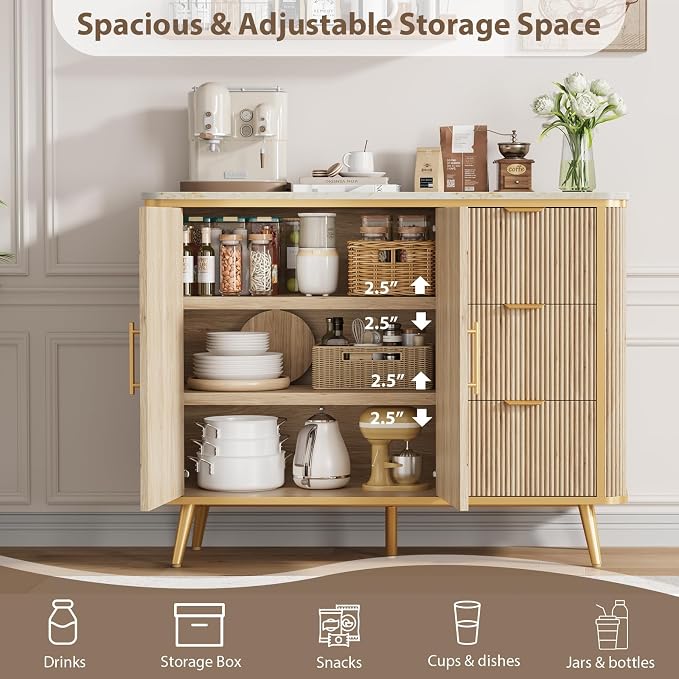 Natural Oak-3draws