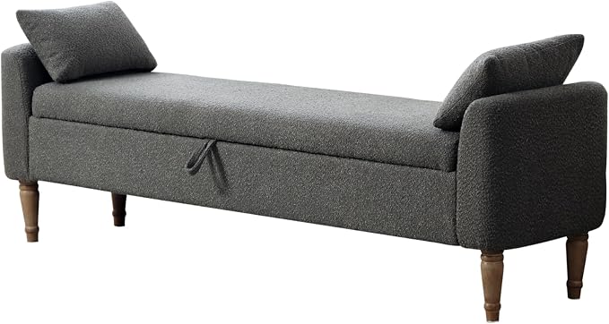 Dark Grey - Wood Legs