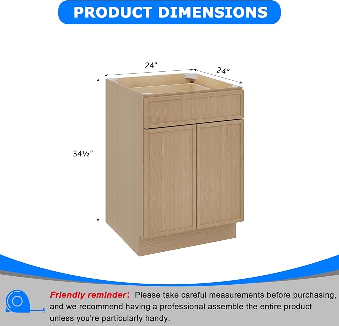 Natural With Drawer