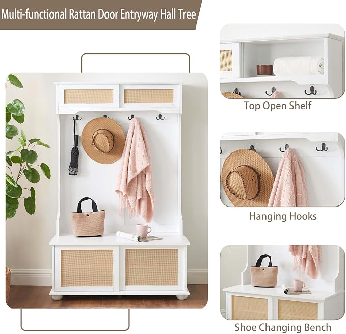 Rattan +White