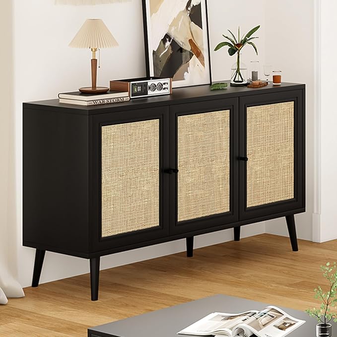 Black Rattan-3 Door