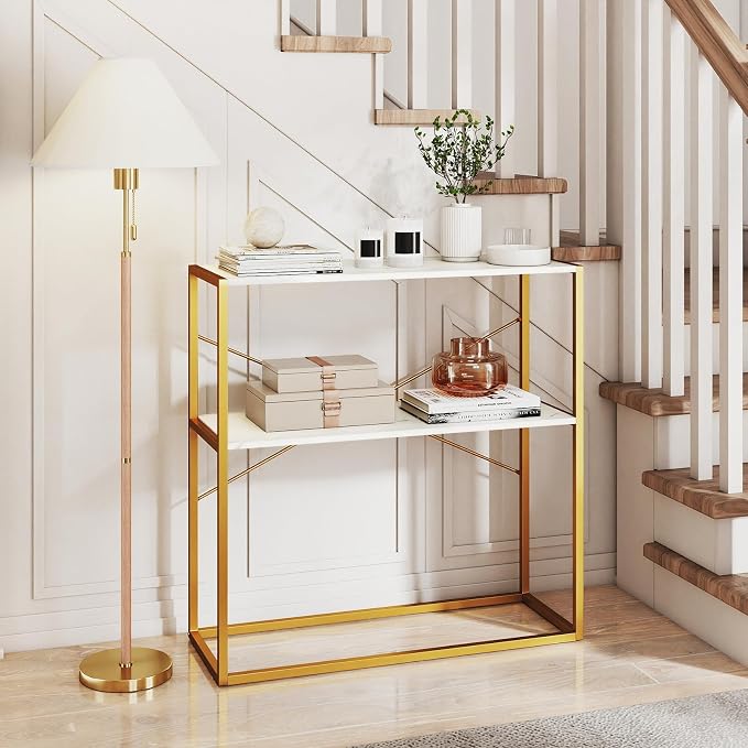 White & Gold