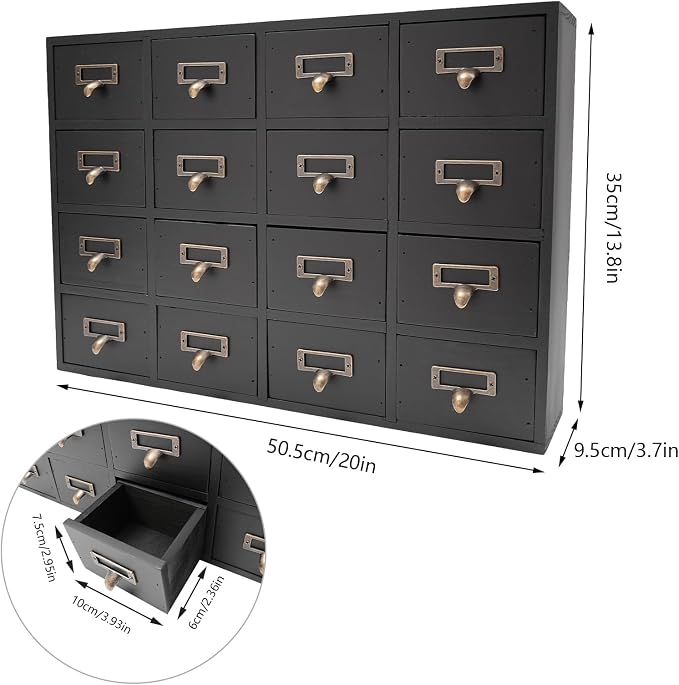 Black-16 Drawer
