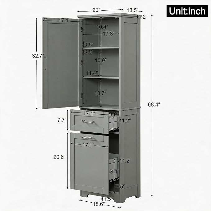 Grey + Mdf