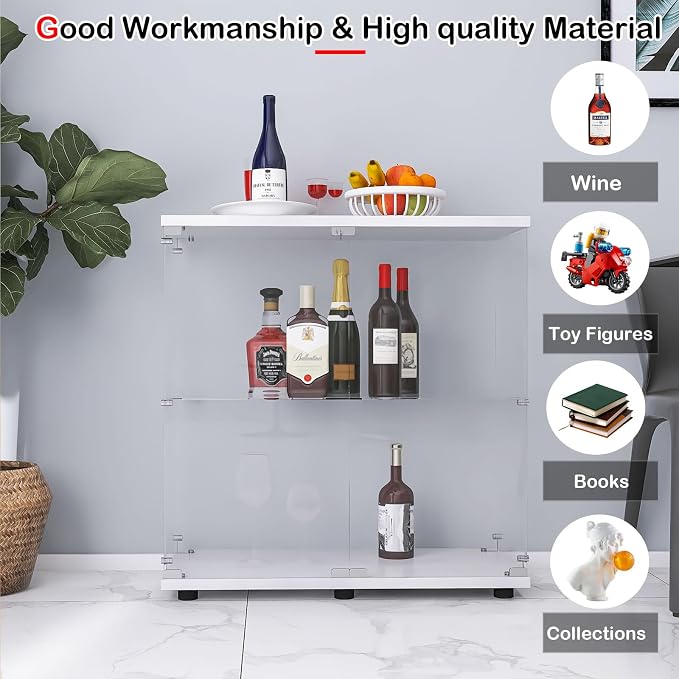 White - 2 Doors & 2 Shelves