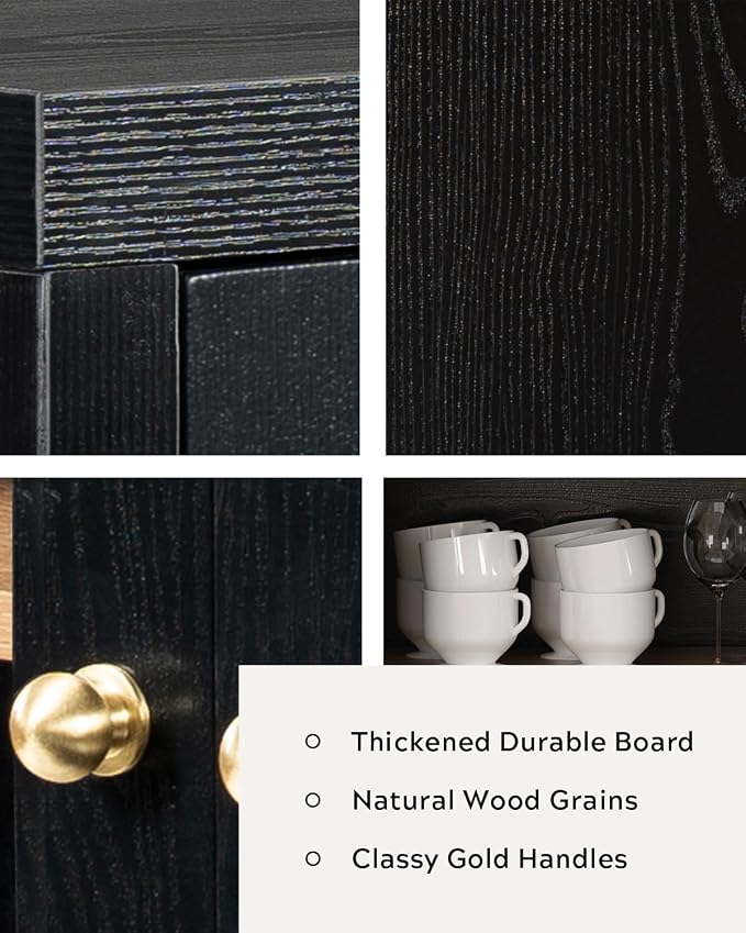Black/Oak