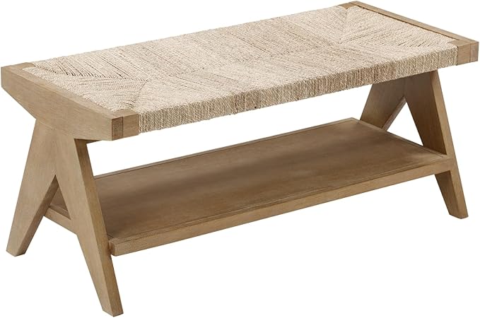 Brushed Light Brown/Seagrass