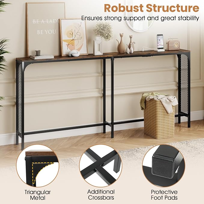 Rustic Brown + Black