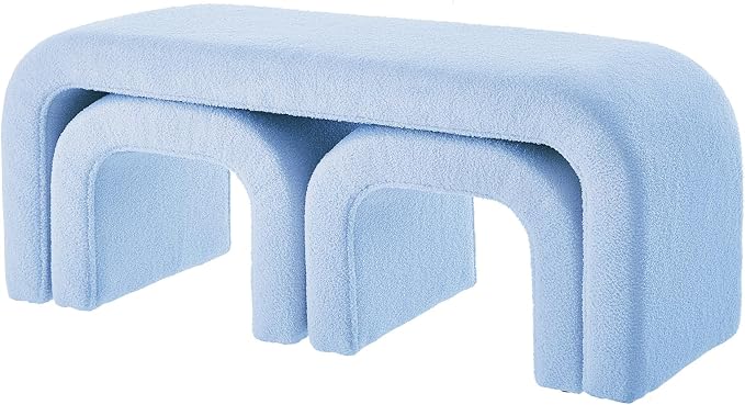 Light Blue 44''w 3-piece