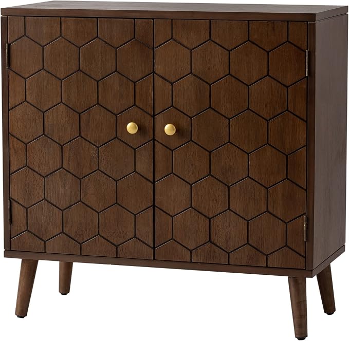 Brown Honeycomb Pattern