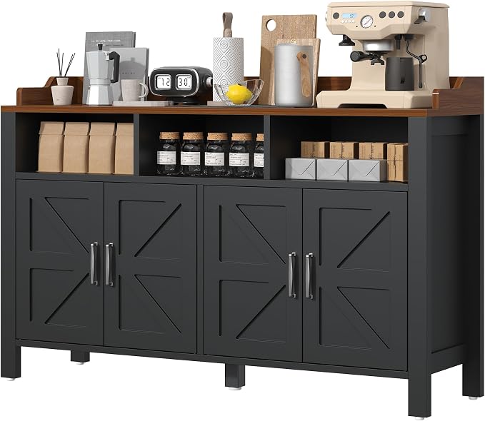 Black/Wood
