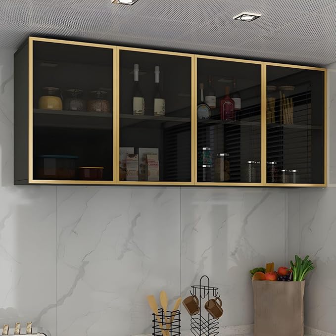 Gray Gold Frame-grey Glass