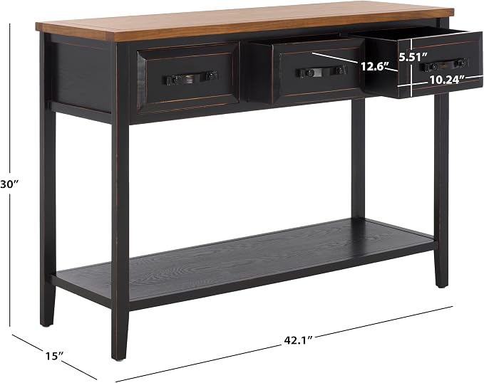 Black / Oak