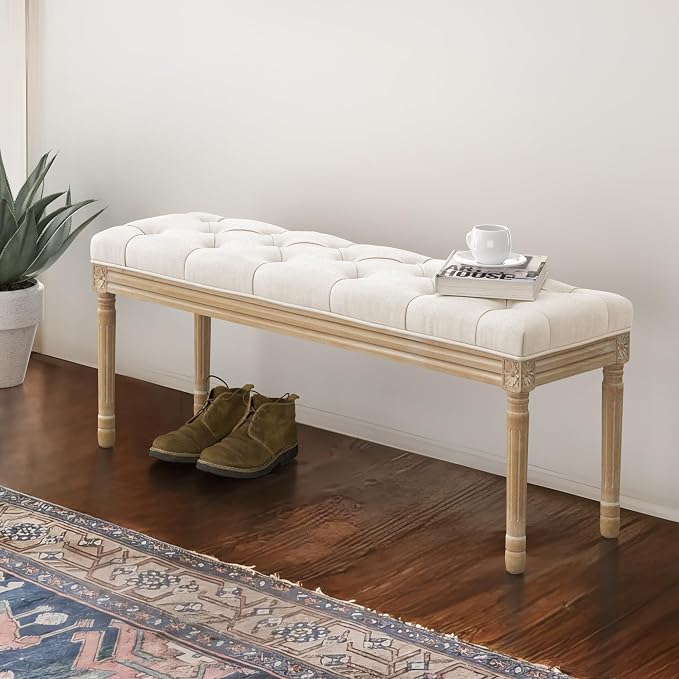 Beige and Wood