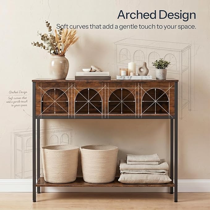 Rustic Brown + Black