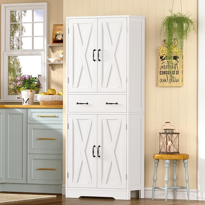 White,1 Drawer